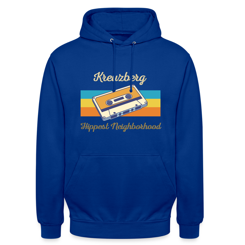 Kreuzberg Hippest Neighborhood - Unisex Hoodie - Royalblau