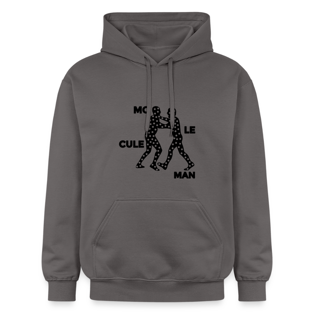 Mo le cule Man - Hoodie - Dunkelgrau