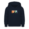 Wilmersdorf Regen - Kinder Hoodie - Navy