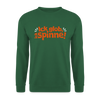Ick glob, ick spinne! - Unisex Pullover - Grün