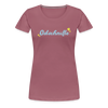 Ostschnitte - Frauen Premium T-Shirt - Malve