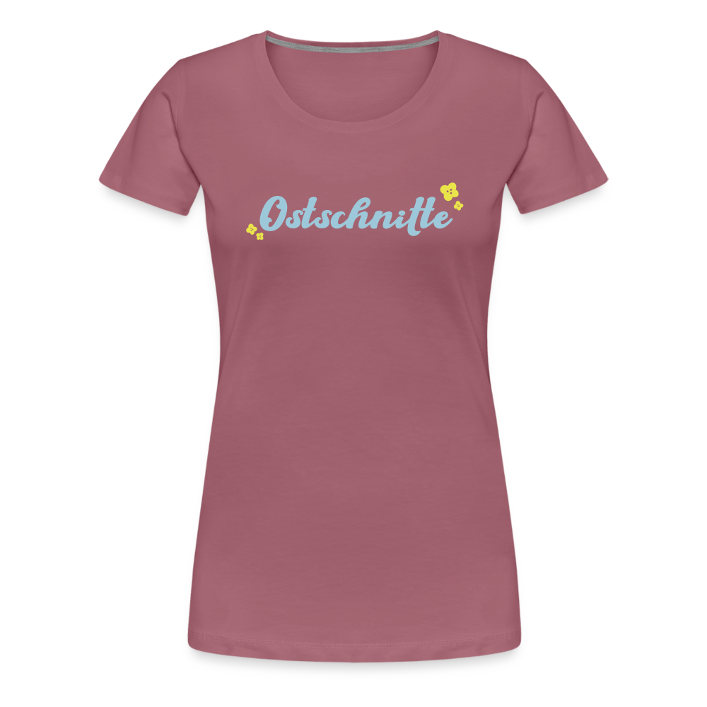 Ostschnitte - Frauen Premium T-Shirt - Malve