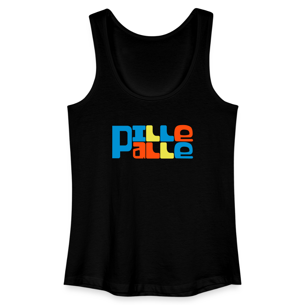 Pillepalle - Frauen Bio Tank Top - Schwarz