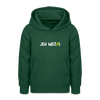 Jeh Weita! - Teenager Hoodie - Flaschengrün