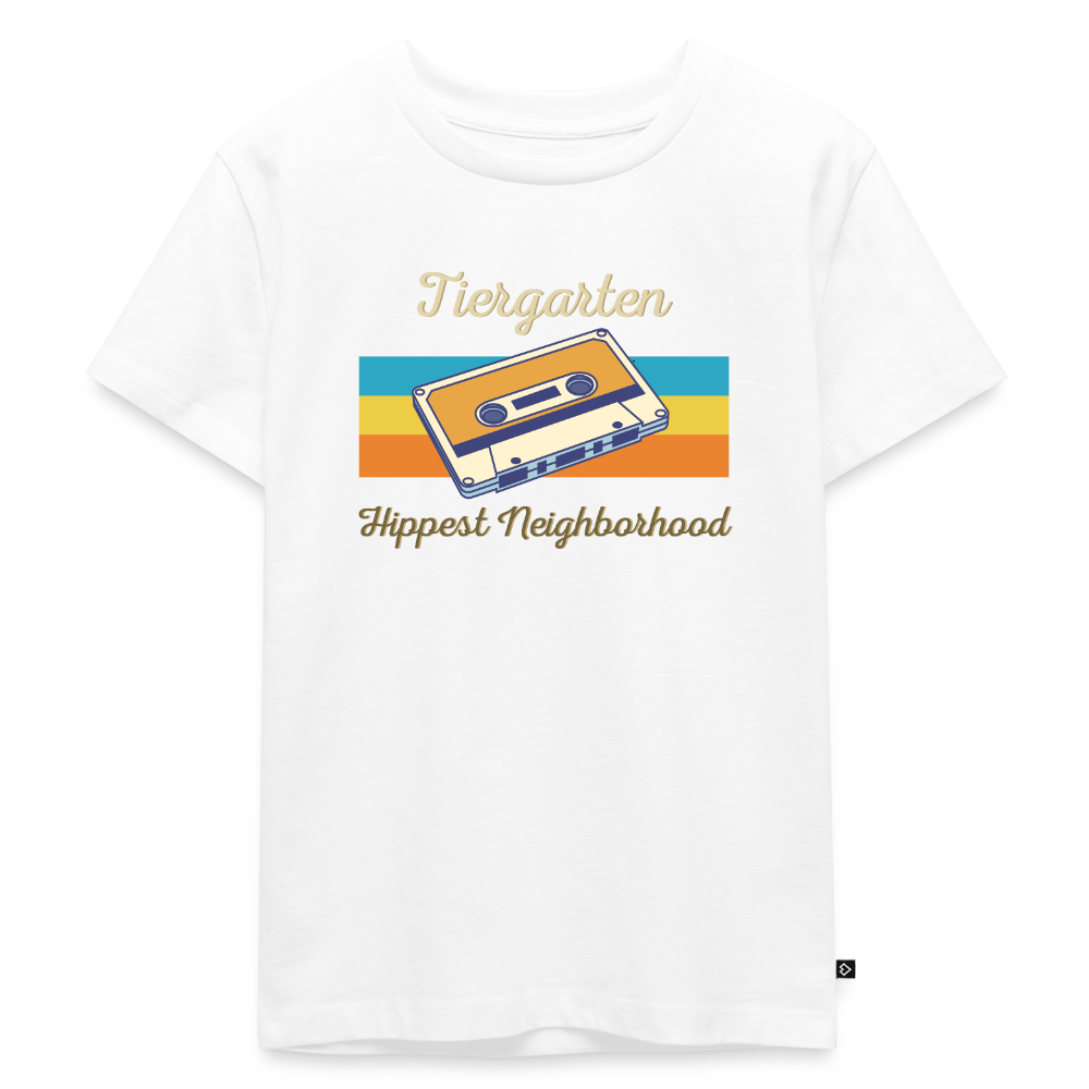 Tiergarten Hippest Neighborhood - Kinder Premium T-Shirt - Weiß
