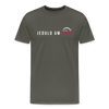 Jeduld am Ende - Männer Premium T-Shirt - Asphalt