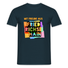 Freude aus Friedrichshain - Männer Premium T-Shirt - Navy