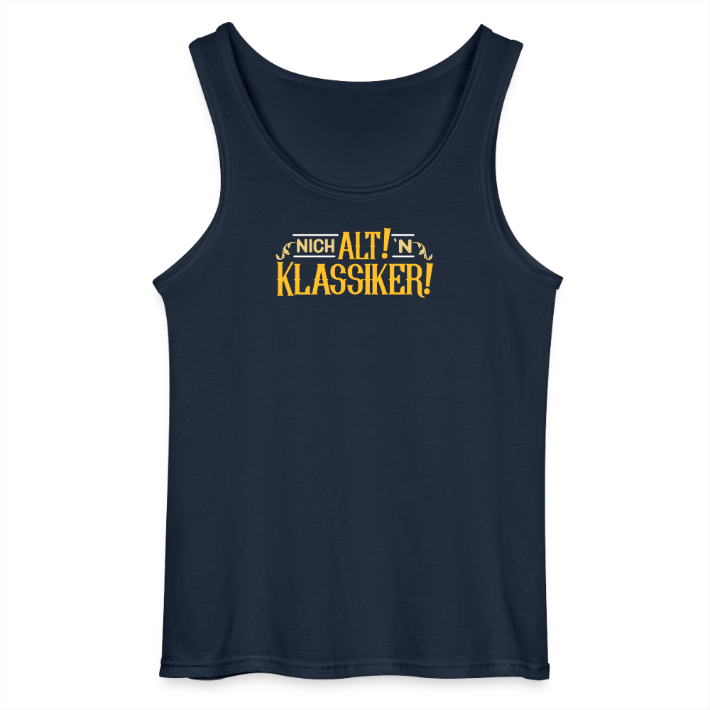 Nich alt! 'n Klassiker! - Männer Tank Top - Navy