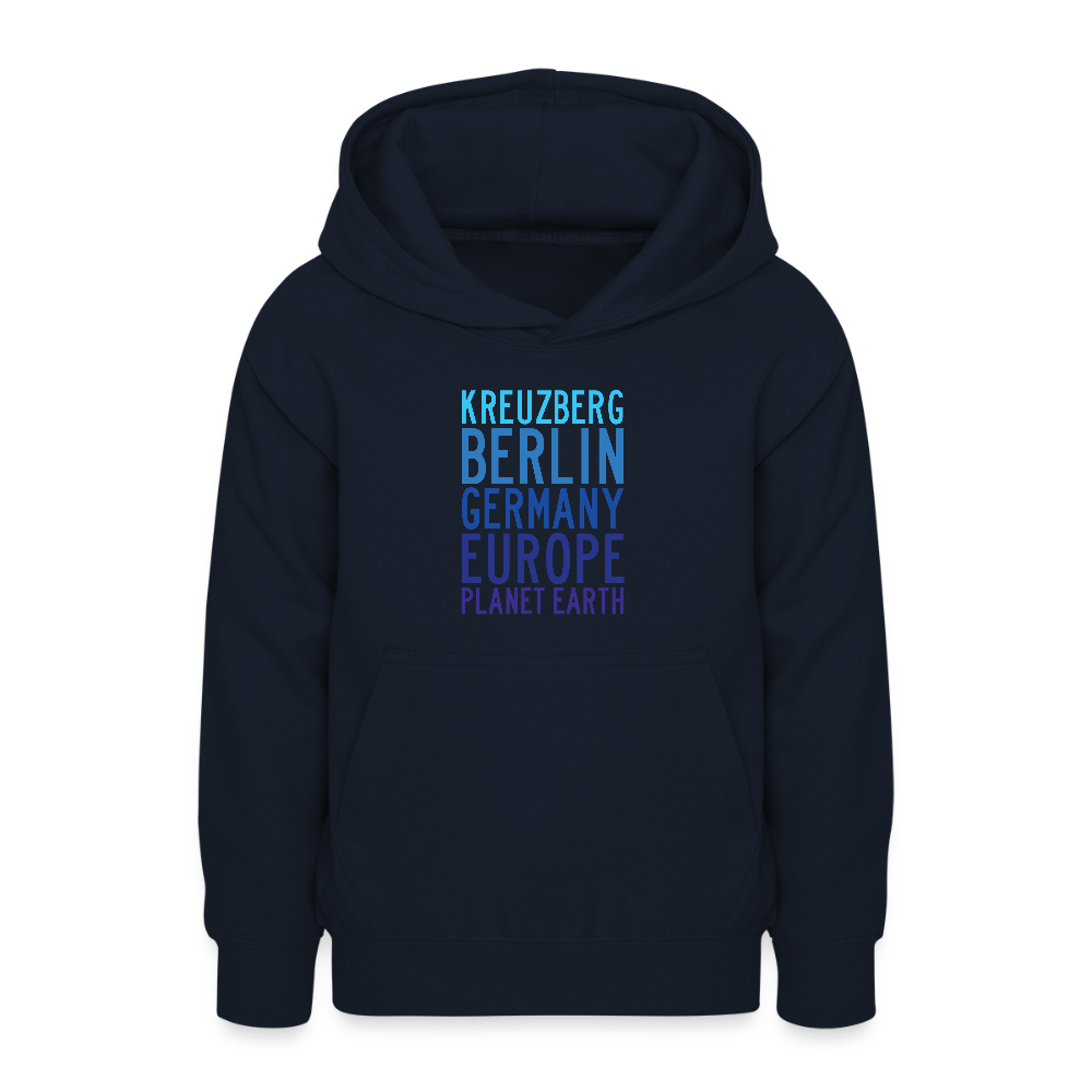 Kreuzberg - Planet Earth - Teenager Hoodie - Navy