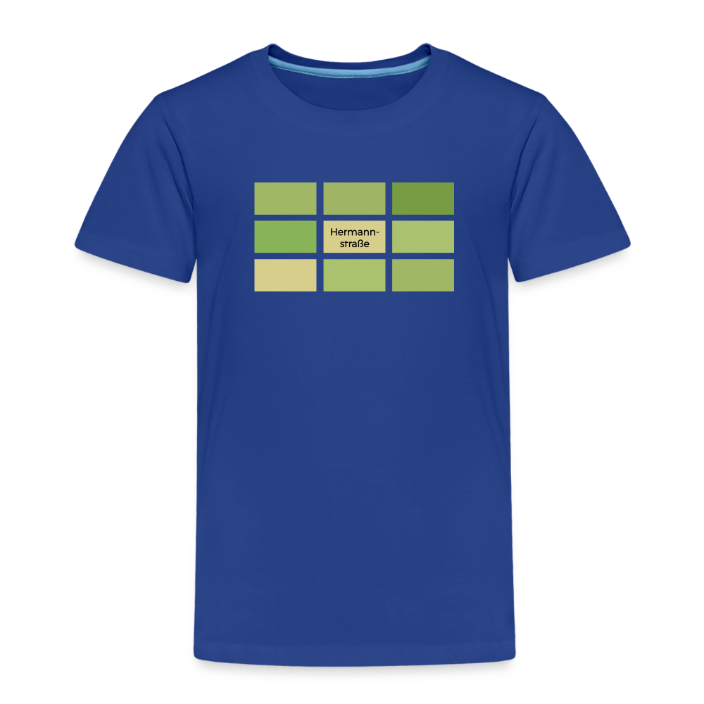Hermanstrasse - Kinder Premium T-Shirt - Königsblau