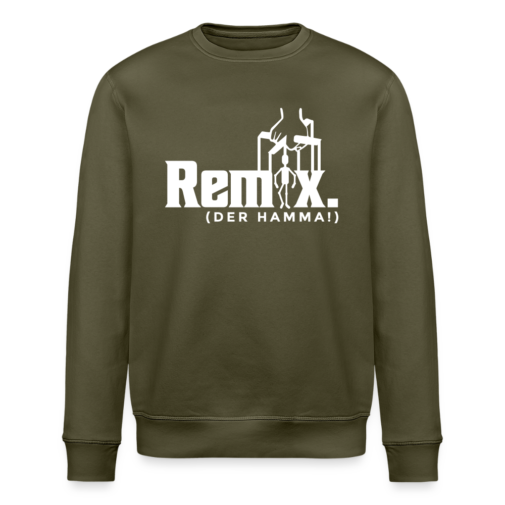 Remix. - Unisex Bio Sweatshirt - Khaki