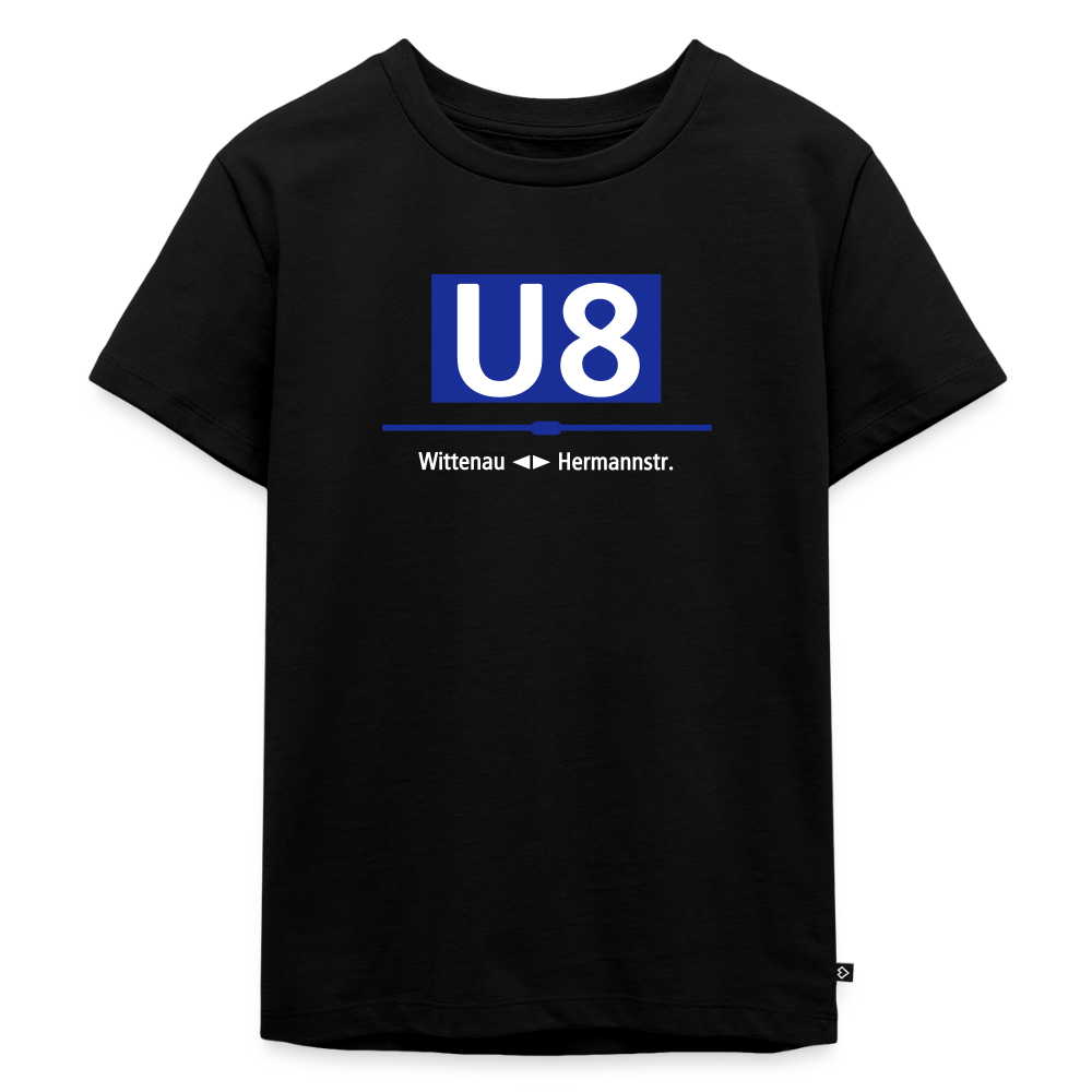 U8 - Kinder Premium T-Shirt - Schwarz