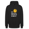 Ick knutsch dir Sonne! - Unisex Hoodie - Schwarz