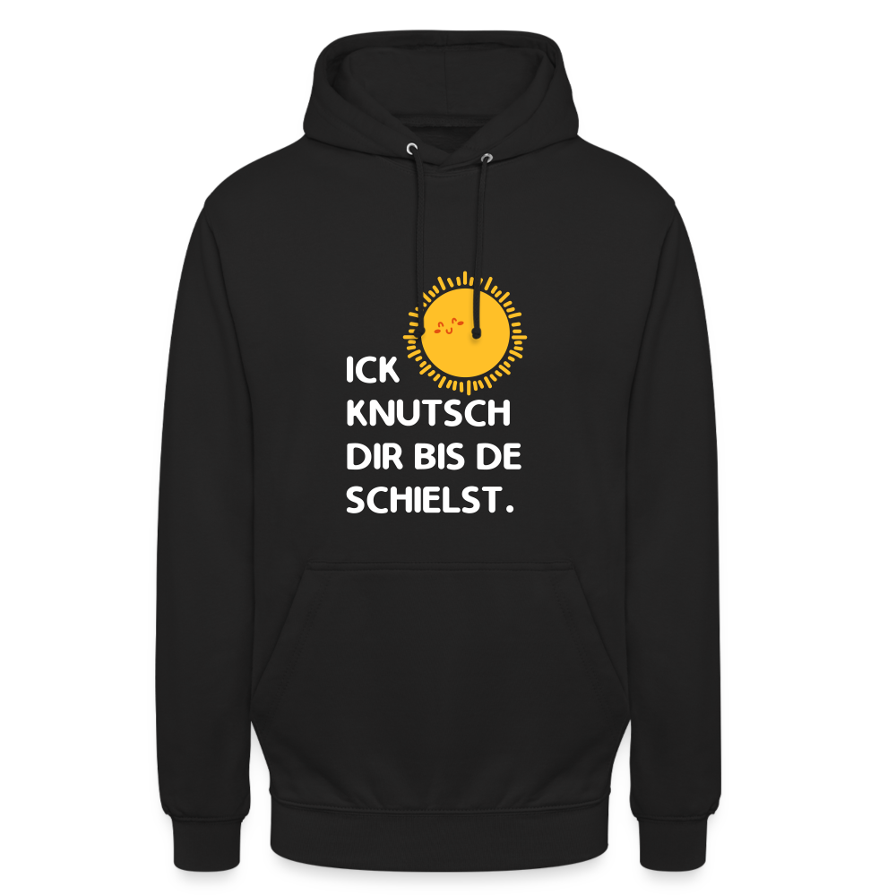 Ick knutsch dir Sonne! - Unisex Hoodie - Schwarz