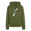 Unterwegs in Berlin - Frauen Premium Hoodie - Khaki