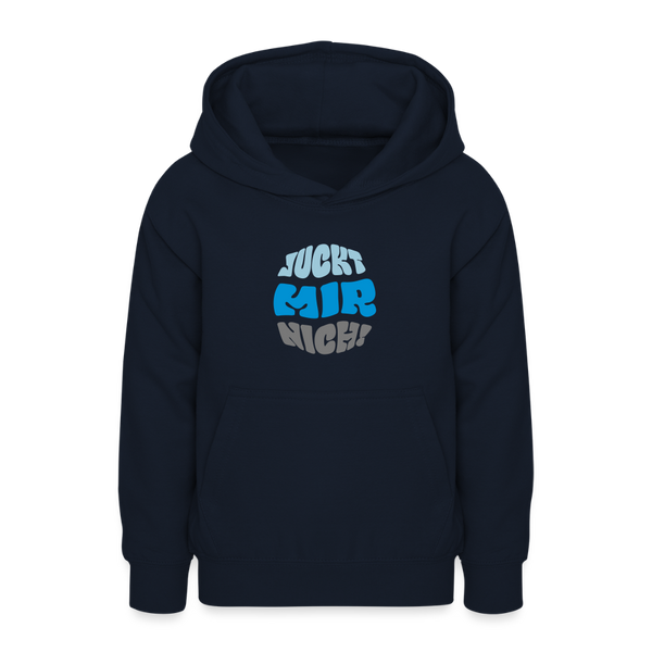 Juckt Mir Nich! - Teenager Hoodie - Navy