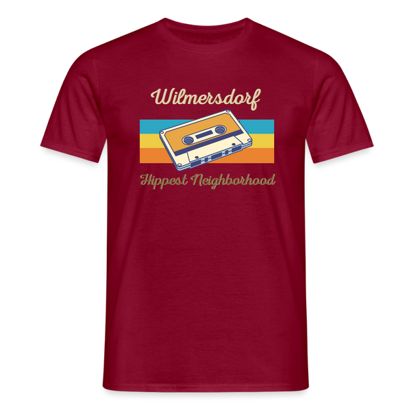 Wilmersdorf Hippest Neighborhood - Männer Premium T-Shirt - Ziegelrot
