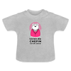 Chefin - Baby T-Shirt - Grau meliert