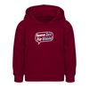 Keene Zeit für Blabla! - Kinder Hoodie - Bordeaux