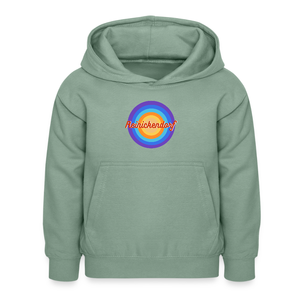 Reinickendorf retro - Kinder Hoodie - Graugrün