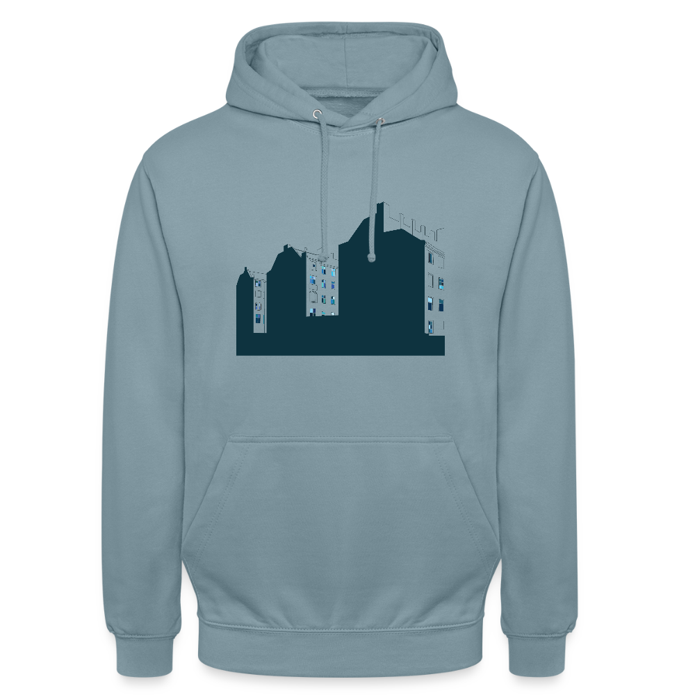 Sonnenburger Straße - Unisex Hoodie - Nebelblau