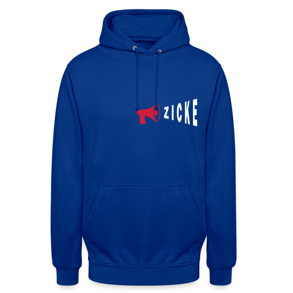 Zicke - Unisex Hoodie - Royalblau