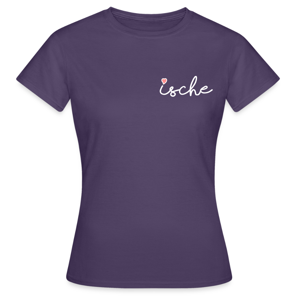 Ische - Frauen Premium T-Shirt - Dunkellila