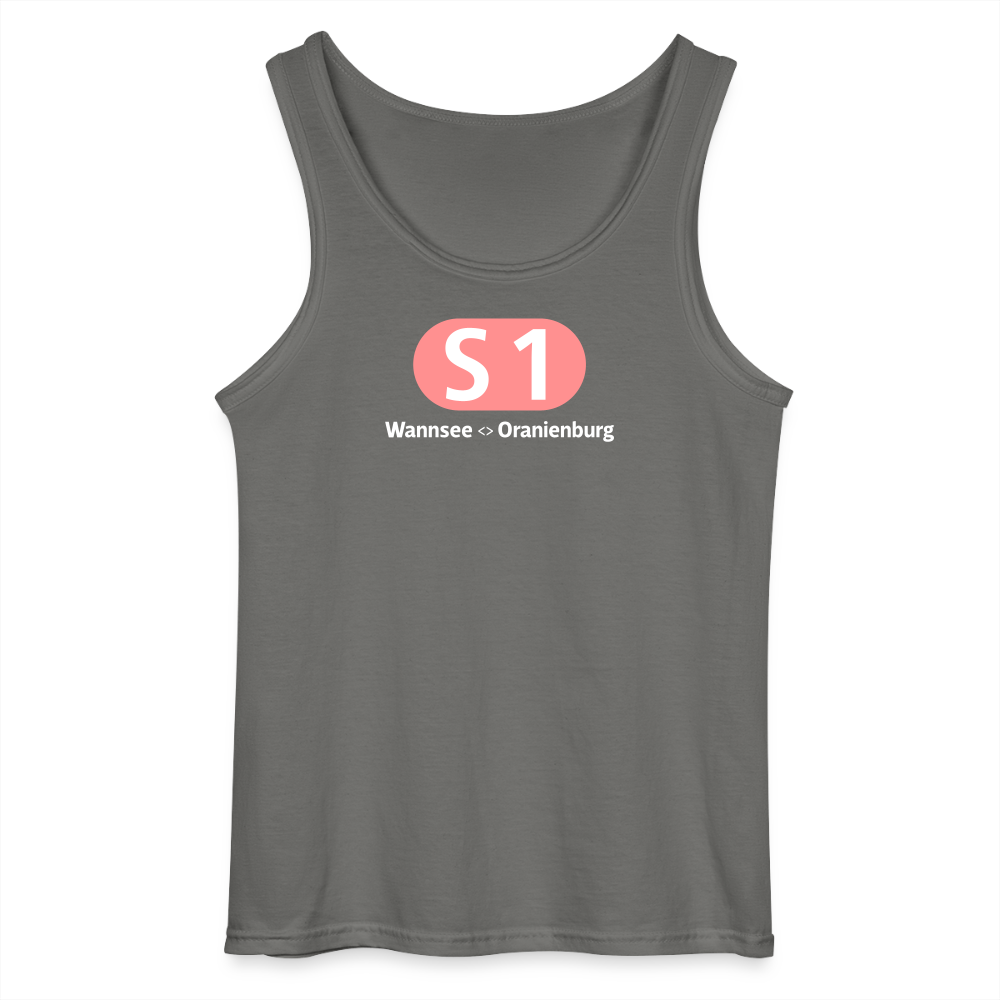 S1 - Männer Tank Top - Anthrazit