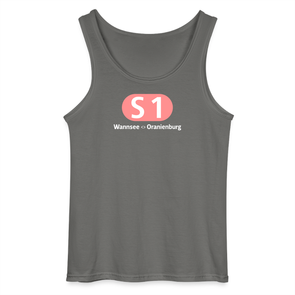 S1 - Männer Tank Top - Anthrazit