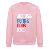 Justus & Peter & Bob & Icke - Unisex Bio Sweatshirt - Hellrosa