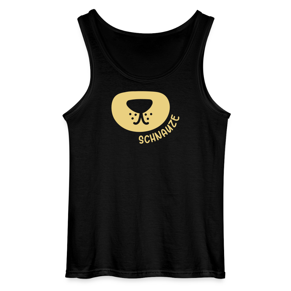 Schnauze - Männer Tank Top - Schwarz
