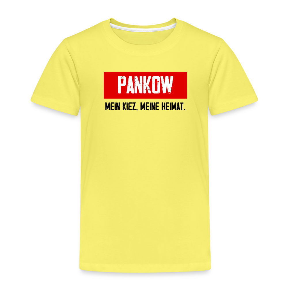 Mein Kiez meine Heimat - Kinder Premium T-Shirt - Gelb