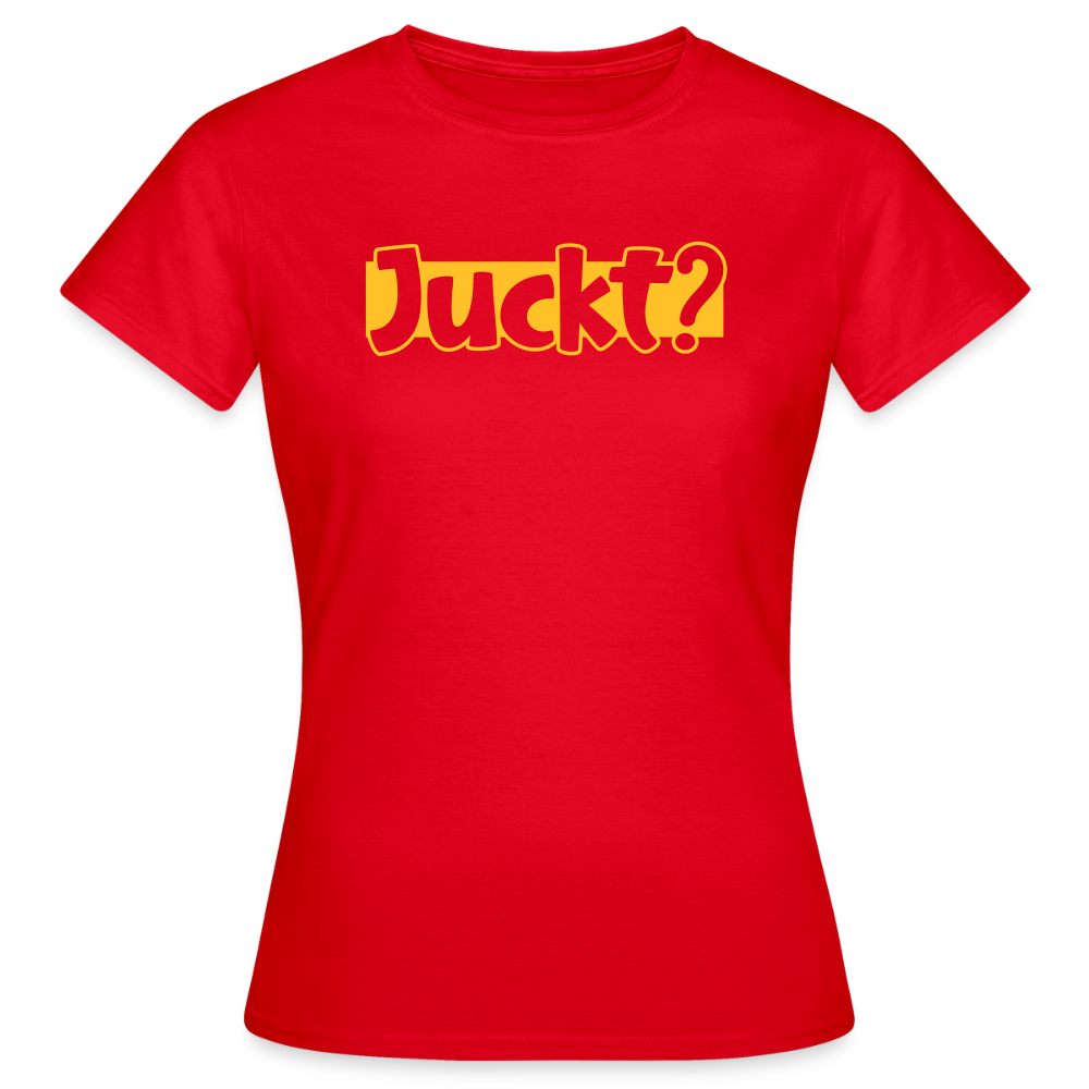 Juckt? - Frauen Premium T-Shirt - Rot