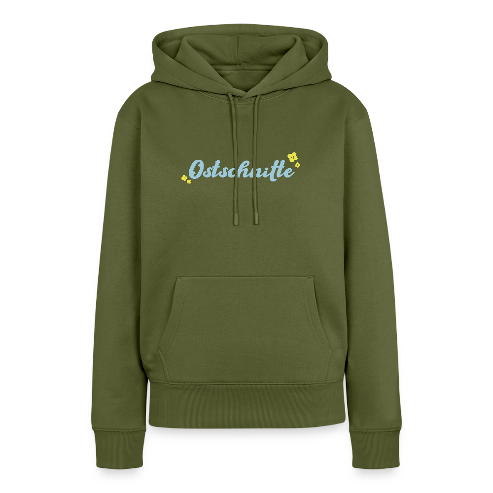 Ostschnitte - Frauen Premium Hoodie - Khaki