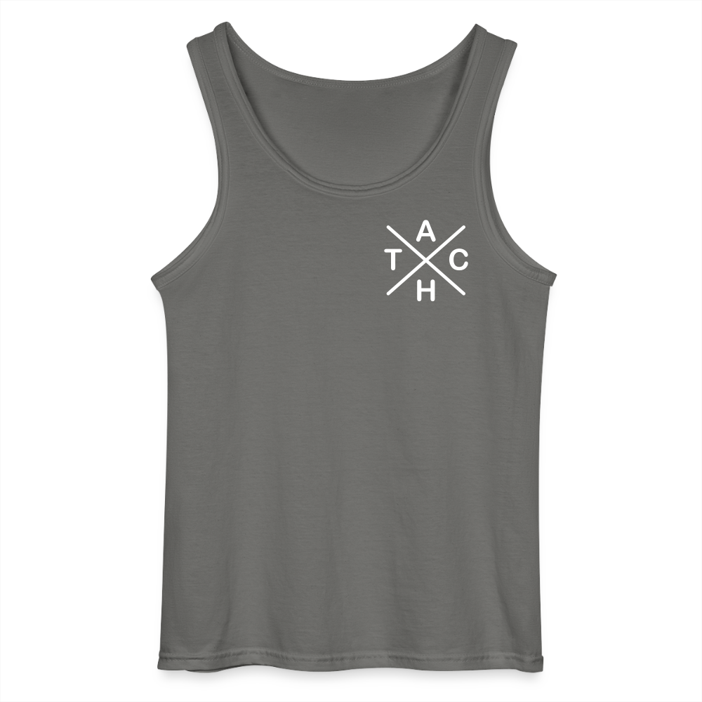 Tach X - Männer Tank Top - Anthrazit