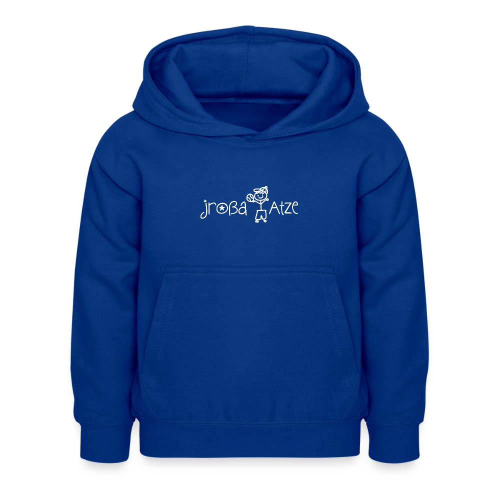Jroßa atze - Kinder Hoodie - Royalblau
