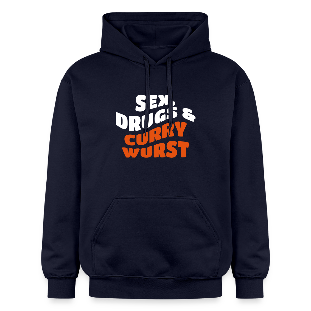 Sex, Drucks & Currywurst - Hoodie - Navy