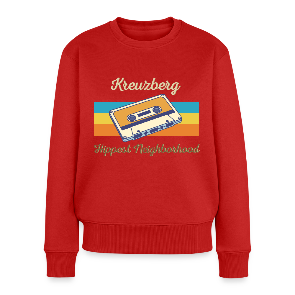 Kreuzberg Hippest Neighborhood - Frauen Premium Pullover - Rot