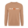 Bin uff Bier-Diät! (schon 3 Tage valorn) - Unisex Pullover - Mocca
