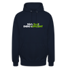 Nich faul! Energieeffizient! - Unisex Hoodie - Navy