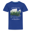 Grönland oder Grunewald - Teenager Premium T-Shirt - Königsblau