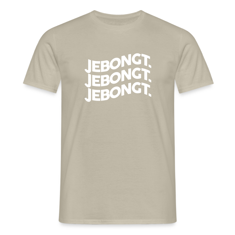 Jebongt! - Männer Premium T-Shirt - Sandbeige