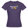 Will ja nett sein, aber ohje... - Frauen Premium T-Shirt - Dunkellila