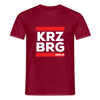 KRZBRG - Männer Premium T-Shirt - Ziegelrot