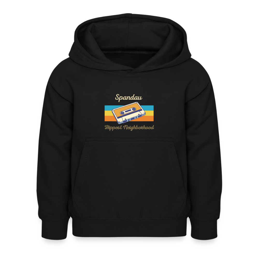 Spandau Hippest Neighborhood - Kinder Hoodie - Schwarz