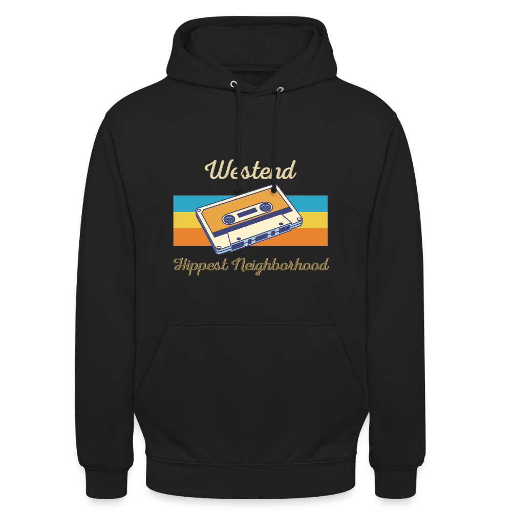 Westend Hippest Neighborhood - Unisex Hoodie - Schwarz