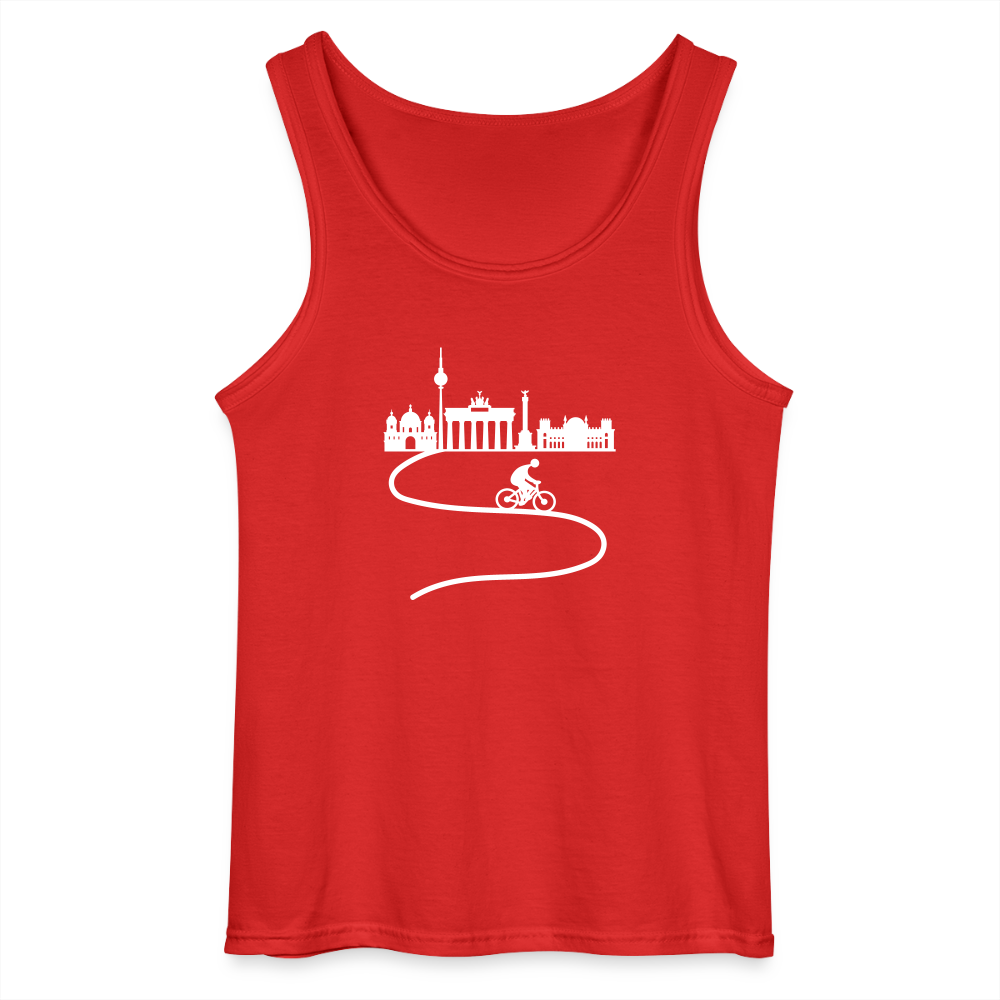 Aus der Stadt - Männer Tank Top - Rot