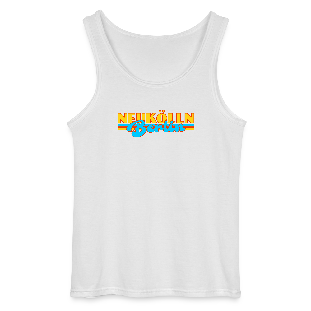 Neukölln Berlin Retro - Männer Tank Top - Weiß