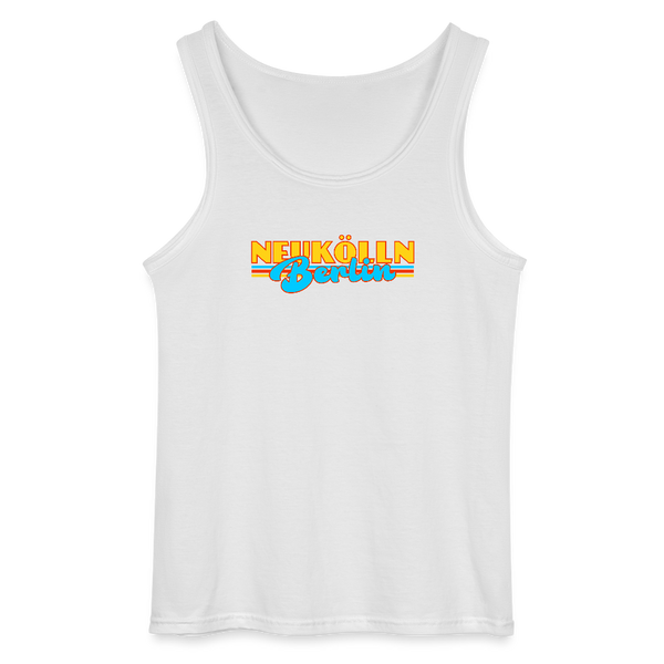 Neukölln Berlin Retro - Männer Tank Top - Weiß