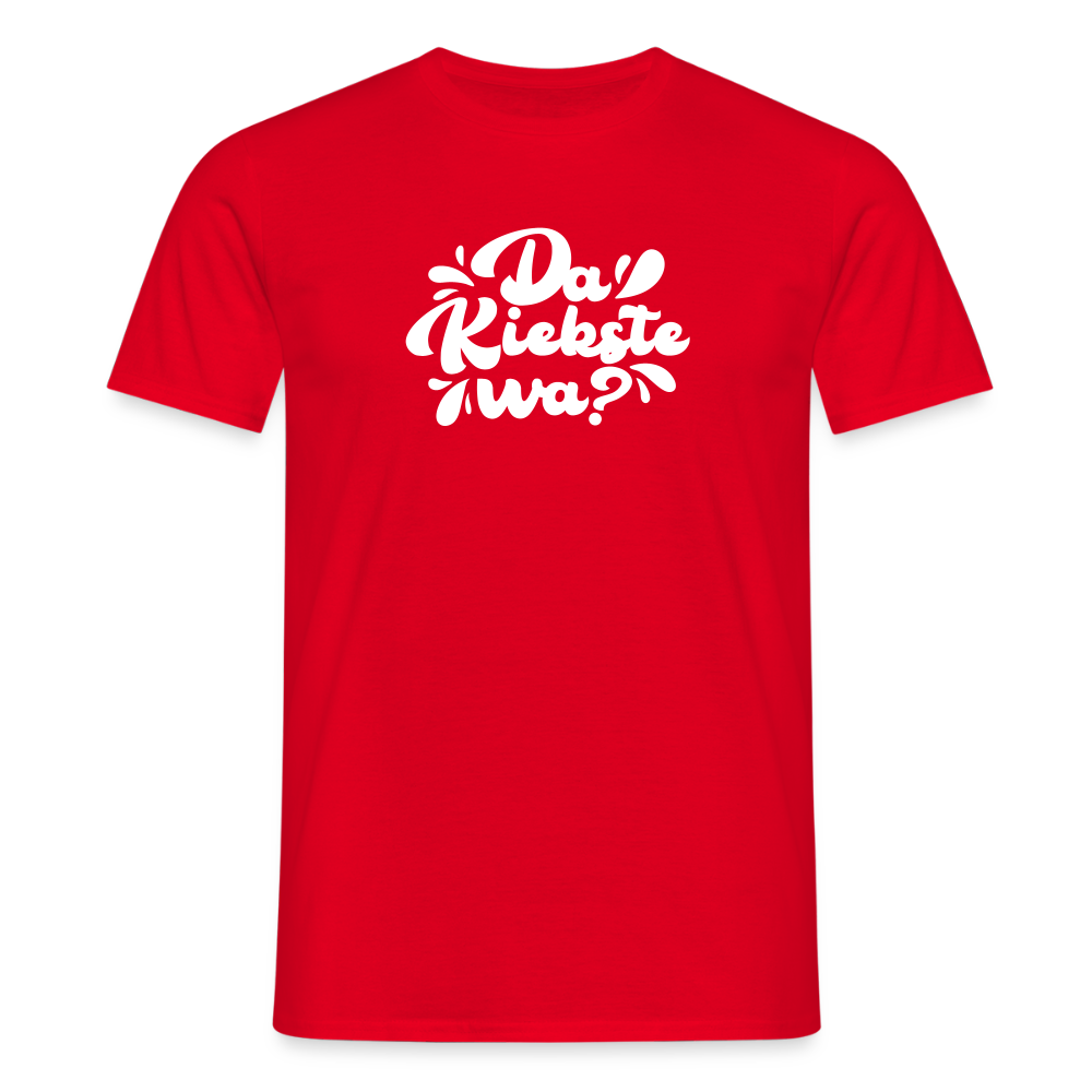 Kiekste - Männer Premium T-Shirt - Rot